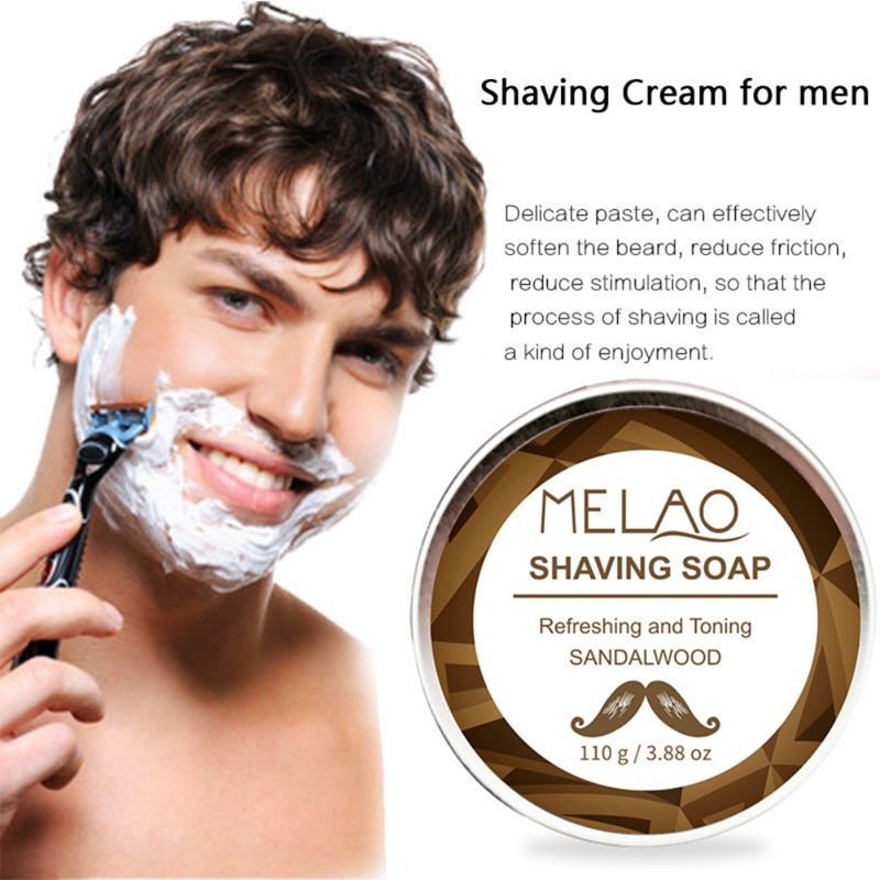 Foaming Moisturizing Shaving Soap